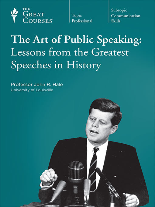 Title details for The Art of Public Speaking by John R. Hale - Available